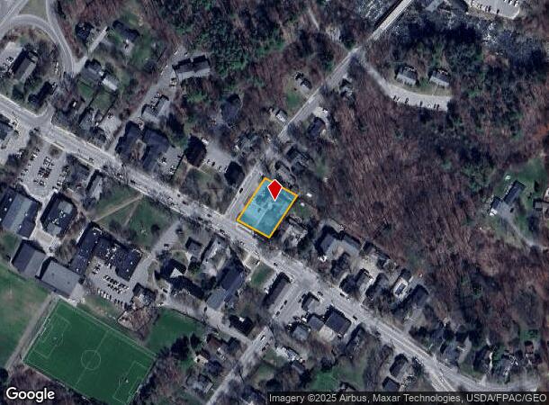  121 Main St, Yarmouth, ME Parcel Map