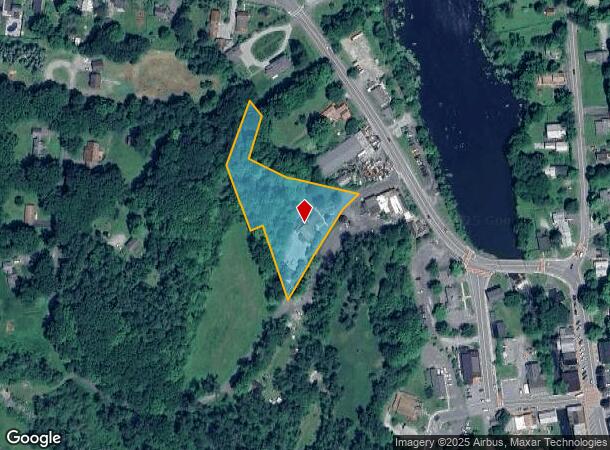  2 Oak St, West Stockbridge, MA Parcel Map