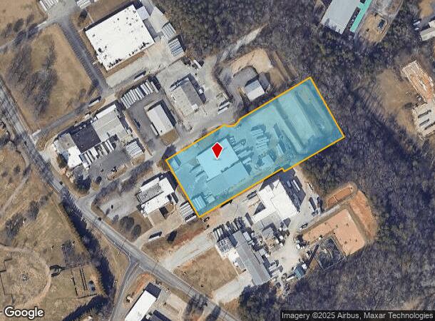 2080 Industrial Dr, Gainesville, GA Parcel Map