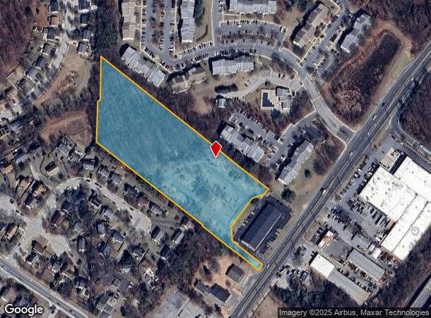 9750 Washington Blvd N, Laurel, MD Parcel Map