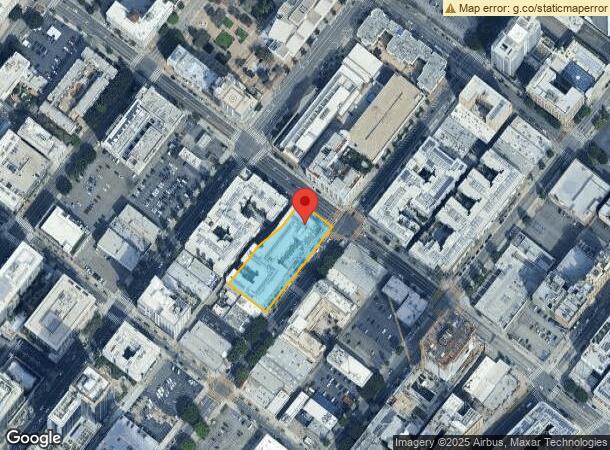  1001 S Olive St, Los Angeles, CA Parcel Map