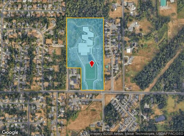  7911 144Th St E, Puyallup, WA Parcel Map