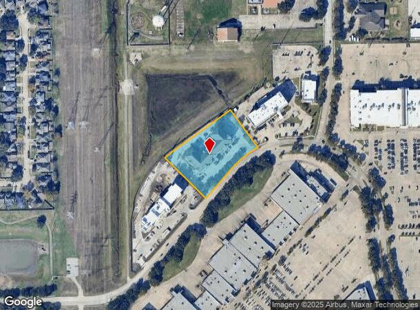 11101 Fountain Lake Dr, Stafford, TX Parcel Map