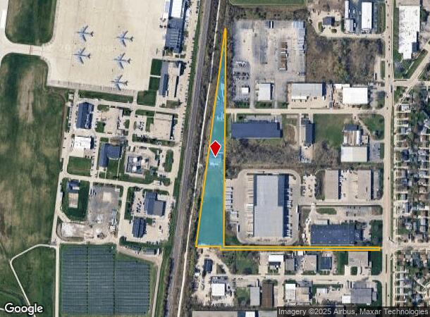  2001 E Birchwood Ave, Cudahy, WI Parcel Map