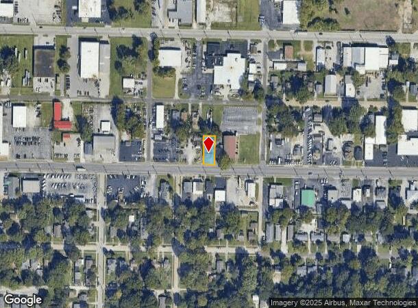  1523 E Saint Louis St, Springfield, MO Parcel Map