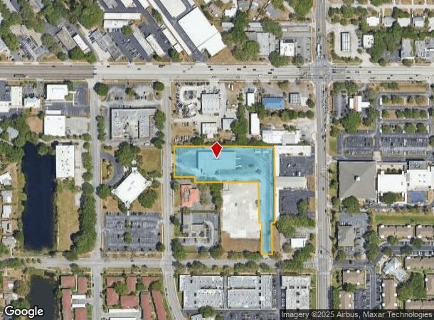  2190 Cleveland St, Clearwater, FL Parcel Map