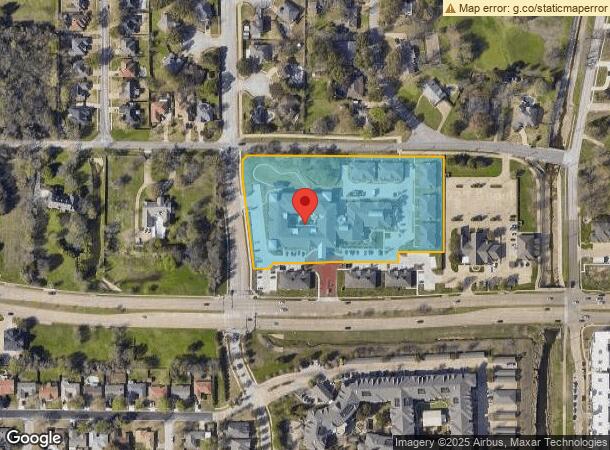  8505 Mid Cities Blvd, North Richland Hills, TX Parcel Map