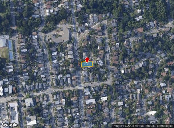 1321 Spruce St, Berkeley, CA Parcel Map
