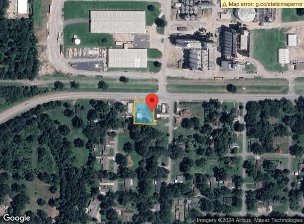  919 W Front St, Lonoke, AR Parcel Map