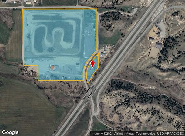  3922 Coulson Rd, Billings, MT Parcel Map