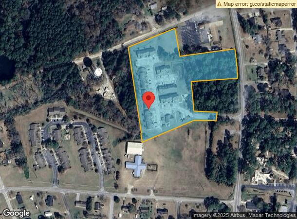  100 W Turner St, Metter, GA Parcel Map