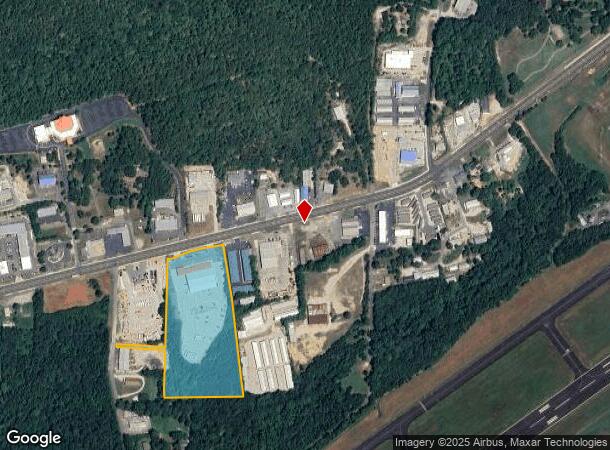  955 Airport Rd, Hot Springs National Park, AR Parcel Map