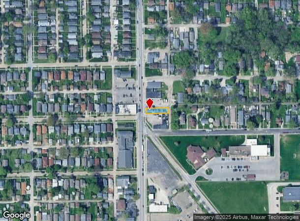 2849 Shelby St, Indianapolis, IN Parcel Map