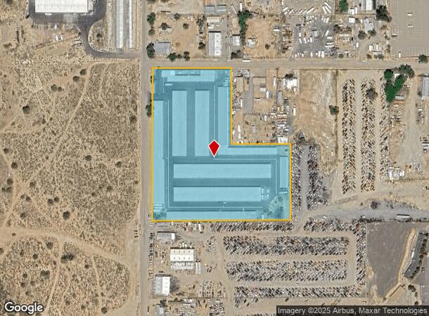  20 Newman Ln, Mound House, NV Parcel Map