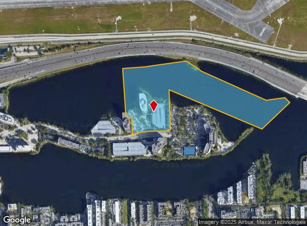  5201 Blue Lagoon Dr, Miami, FL Parcel Map