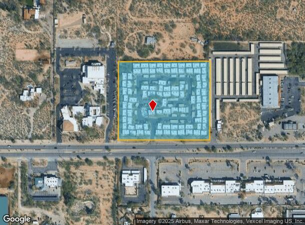 8701 E Tanque Verde Rd, Tucson, AZ Parcel Map