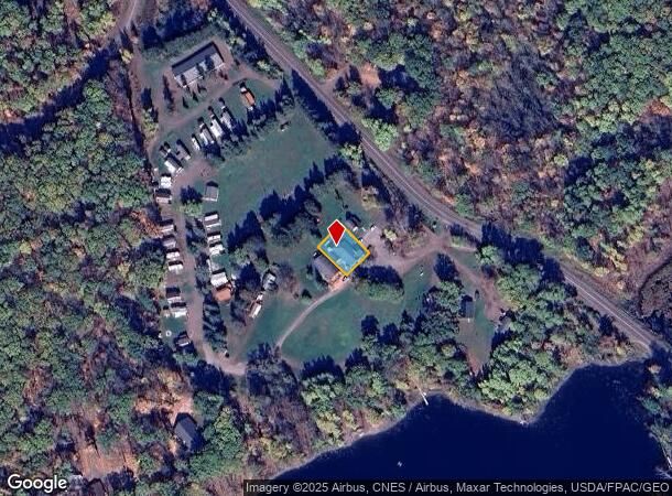 N2586 Spider Lake Trl, Birchwood, WI Parcel Map