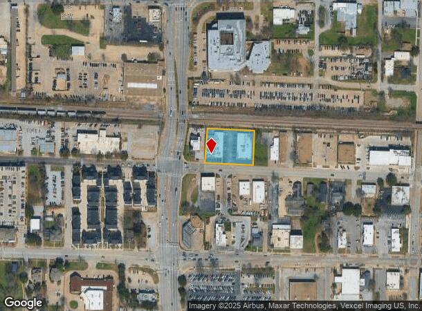  623 W Main St, Arlington, TX Parcel Map