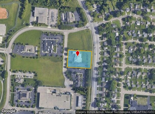  2632 Woodman Center Ct, Dayton, OH Parcel Map