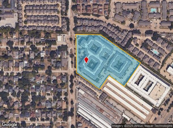 9339 Buffalo Speedway, Houston, TX Parcel Map
