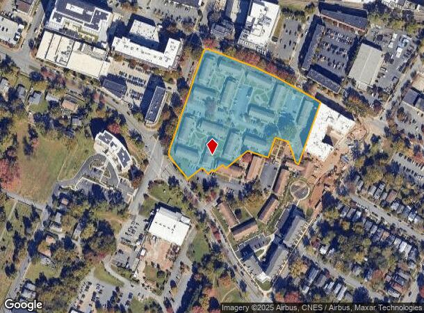400 Garrett St, Charlottesville, VA Parcel Map