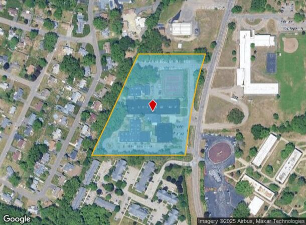 20 Johnson Rd, Chicopee, MA Parcel Map