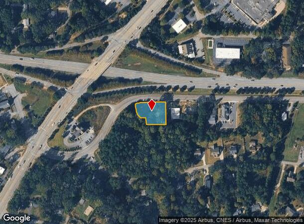 208 Frontage Rd, Clemson, SC Parcel Map