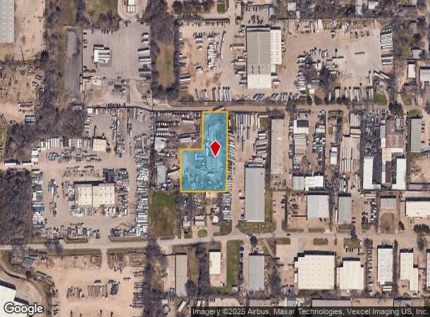  2220 Penn St, Irving, TX Parcel Map