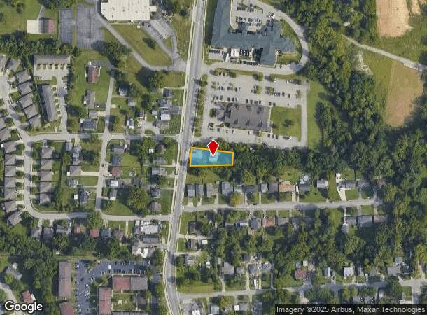  2510 Grant Line Rd, New Albany, IN Parcel Map