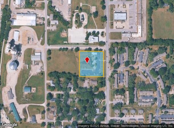 2001 Haskell Ave, Lawrence, KS Parcel Map