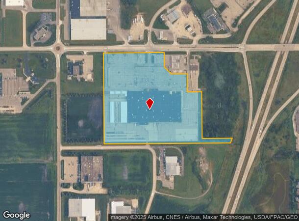 Bridge St W, Owatonna, MN Parcel Map