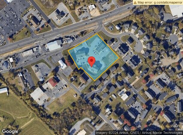  1754 Pear St, Harrisonburg, VA Parcel Map