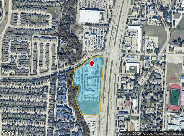  1301 N Central Expy, Mckinney, TX Parcel Map