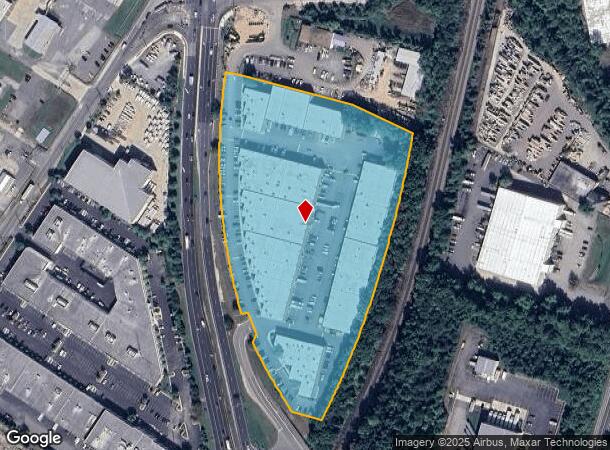  8241 Backlick Rd, Lorton, VA Parcel Map