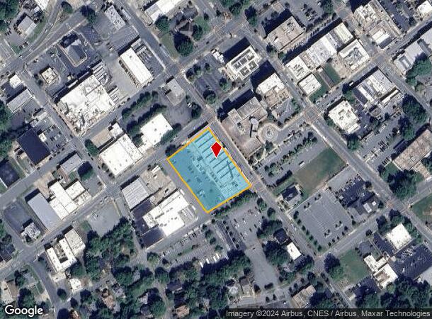  144 4Th St, Burlington, NC Parcel Map