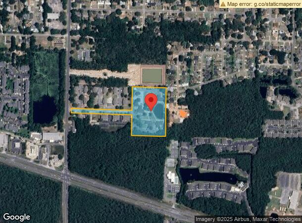  1 Villa Dr, Pensacola, FL Parcel Map