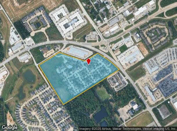  2111 Old Holzwarth Rd, Spring, TX Parcel Map