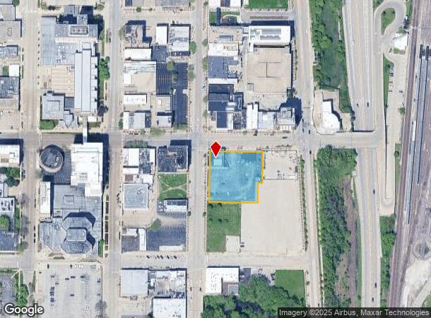  1 S Genesee St, Waukegan, IL Parcel Map