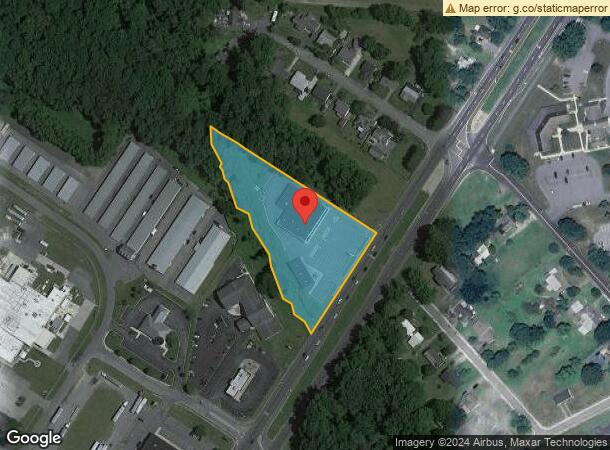  701 N Dupont Blvd, Milford, DE Parcel Map