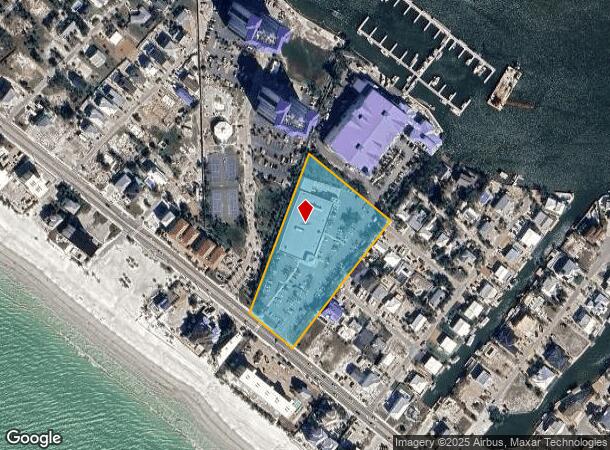  4791 Estero Blvd, Fort Myers Beach, FL Parcel Map