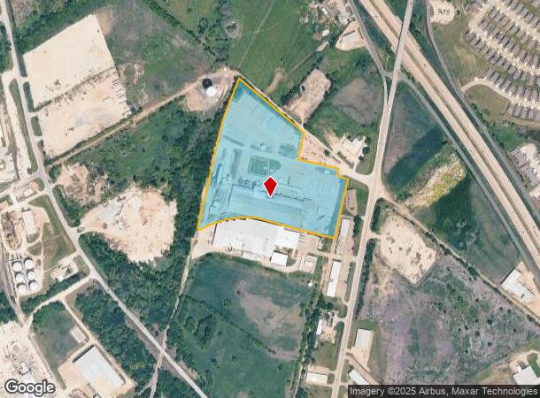 2901 N Kaufman St, Ennis, TX Parcel Map