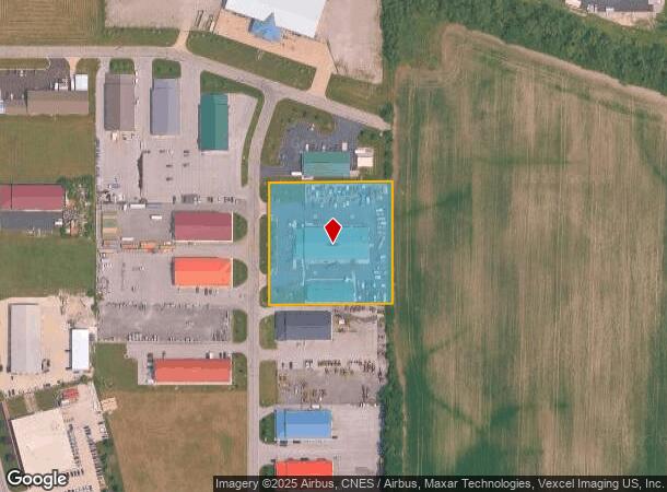 11055 Virginia St, Crown Point, IN Parcel Map