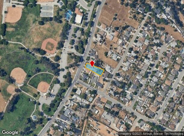  774 N Orange St, Riverside, CA Parcel Map