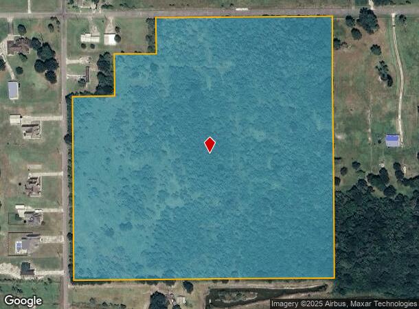 Coon Rd, Winnie, TX Parcel Map