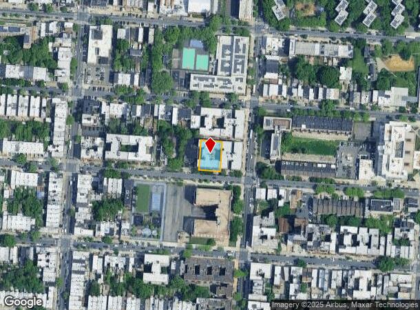 1451 Prospect Pl, Brooklyn, NY Parcel Map