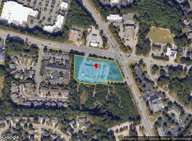 511 W Williams St, Apex, NC Parcel Map