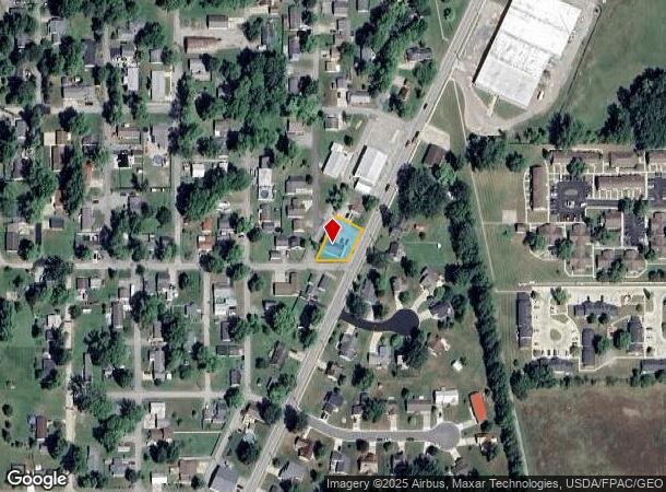  638 Aiken St, Russells Point, OH Parcel Map