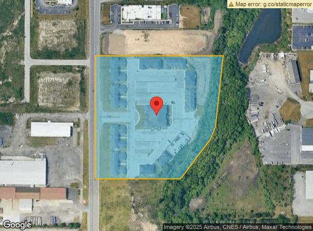  11039 Broadway, Crown Point, IN Parcel Map