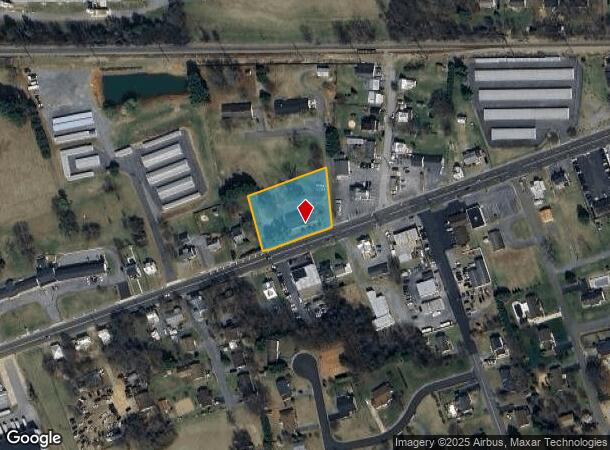  1125 E Main St, Luray, VA Parcel Map