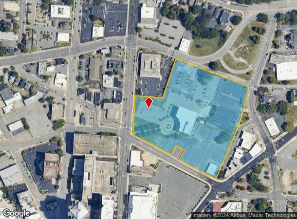  400 N Elm St, Greensboro, NC Parcel Map